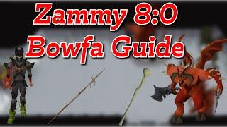 Zammy 8:0 Bowfa Guide OSRS | Easy 30+ Kills at K'ril! 2024 Iron Friendly