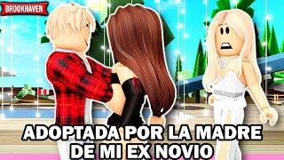 ADOPTADA POR LA MADRE DE MI EX NOVIO en ROBLOX BROOKHAVEN RP - LARA ROBLOX