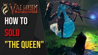 EASY SOLO "The Queen" Mistlands Boss | Valheim Boss Guide