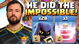 WORLD FIRST Mass Headhunters vs MAX TH16 from World Champion! Clash of Clans