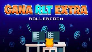 Crece Rápido en Rollercoin: ESTRATEGIA PARA GANAR RLT EXTRA