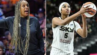 Sky fire head coach Teresa Weatherspoon after 1 season, and Angel Reese isn't happy