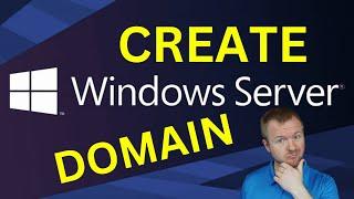 How to Create an Active Directory Domain With Windows Server 2022