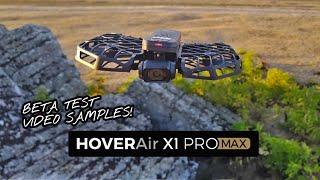 HOVER AIR X1 PRO MAX - Beta Test Video in Full 4K!