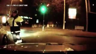 Police Chase in Russia, Ufa - The suspect running on Mazda 3