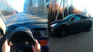 Mazda 6 GH 2.0 POV Test от первого лица / test drive from the first person