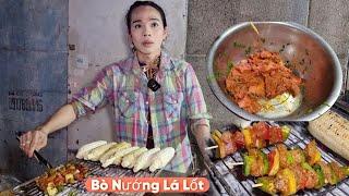 Chảy Nước Miếng Bò Nướng Xiên Que,Cô Gái Chuyển Giới Đãi Nhân Viên