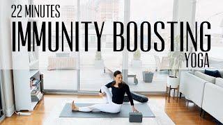 Immunity Boosting Yoga | 22 minutes | Yoga with Maria