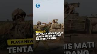 Hamas Jebak Israel, Tentara Zionis Mati Langkah Diserang dari Belakang