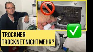 Bosch/Siemens Wärmepumpentrockner: Kondensator reinigen – Die geheime Methode! - trocknet nicht mehr