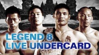 Preview: Legend 8 Undercard Live On YouTube!
