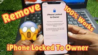 How To Bypass iPhone Locked To Owner With iMEI | iCloud Activation Lock Removals