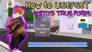 How to GET/USE Mahito's SUPER AWAKENING (TRUE FORM) in Jujutsu Shenanigans