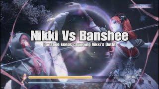 Infinity Nikki vs The Banshee but Banshee keeps Changing Nikki's Outfit Ultra 4k Quality Render