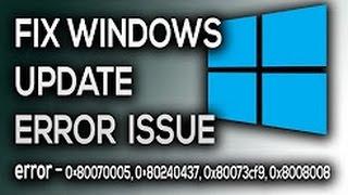 How to Fix all Windows update error (works for all windows versions)