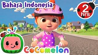 Kau Bisa Naik Sepeda - Kau Bisa | CoComelon Bahasa Indonesia - Lagu Anak Anak