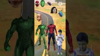Spider Man vs Superior iron man best funny head the settings magic #Sorts #viral# video #Games