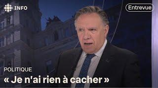 François Legault répond à nos questions sur le fiasco de SAAQclic, les tarifs et Santé Québec