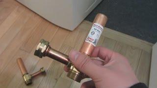 Water Hammer Arrestors - How to Install on Washing Machine