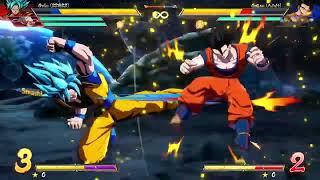 Playing Dragon Ball fighterZ featuring Toes11 I was player two￼