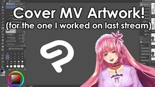 【Clip Studio Paint】 based dark forewent (Cover MV artwork!)【Arielle Noriboshi | VTuber】