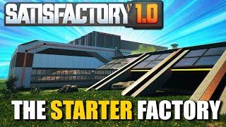 I Built The ULTIMATE Starter Factory in Satisfactory 1.0 Ep.02