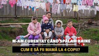 M-am curentat când spălam haine… | Cum e să fii mamă pentru 4 copii?