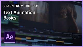 Text Animation Basics with Sergei Prokhnevskiy | Adobe After Effects Tutorial | Adobe Video