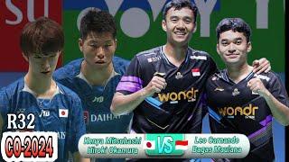 Leo Rolly Carnando/Bagas Maulana vs Kenya Mitsuhashi/ Hiroki Okamura II R32 China Open 2024