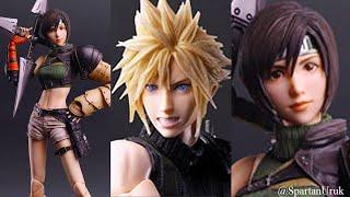 PLAY ARTS KAI UPDATE!  YUFFIE & CLOUD! 