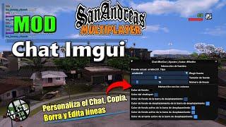 [MOD] Chat Imgui (Nuevo Chat) - SAMP 0.3.7