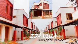 BDA Villas Hunnigere Project | Site Visit | Complete Info | Bangalore RealEstate | Bangalore Villa