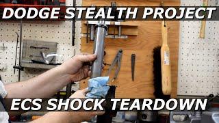 FNR Stealth Project Ep 4: Dodge Stealth ECS Front Shock Teardown