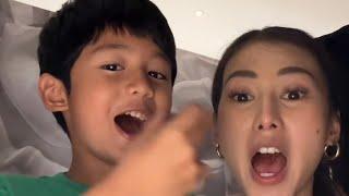 Seve and Tata Alex Gonzaga mukbang in SG