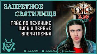 Гайд по механике лиги 3.20 Запретное святилище || Path of exile The Forbidden Sanctum