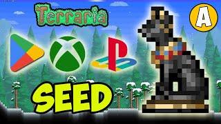 Terraria how to get BAST STATUE fast (SEED 1.4.4.9.5) [Android, XBOX One, PS 4, Switch] (5 DEFENSE)