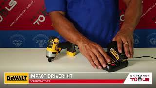 Dewalt DCF885N li-ion Impact Driver With 1 x 4.0Ah Battery, Charger & Case | UK Planet Tools