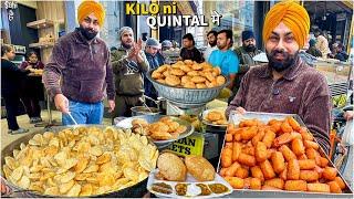 100-Year-Old Indo Pak Punjabi Street Food India | SardarG ka Best Nashta