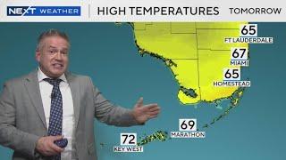 South Florida weather for Tuesday 1/21/25 5PM