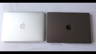 Silver VS Space Grey MacBook 14 comparison