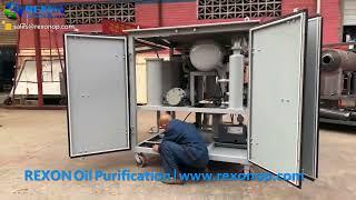 Transformer Oil Purifier from REXON, Before Packing and Delivery!