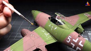 The EASIEST & MOST AUTHENTIC Way to Chip Scale Model Aircraft