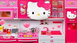 37 Minutes Satisfying with Unboxing Hello Kitty Kitchen Playset Collection ASMR | Review Toys