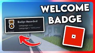 How to Make Welcome Badge in Roblox Studio (2024)