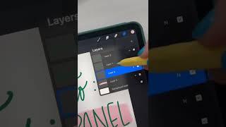 Quick Tips for Using the Procreate App for iPad Layers Panel #procreatetips #procreatetutorial
