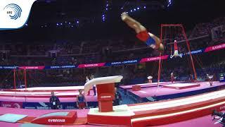 Vigen KHACHATRYAN (ARM) - 2018 Artistic Gymnastics Europeans, qualification vault