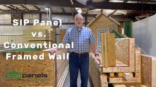 SIP Panel vs Conventional Framed Wall