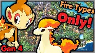 Can I Beat Pokemon Platinum with ONLY Fire Type Pokemon?  Pokemon Challenges