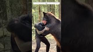 This fighter adopted a baby bear and raised it like a son