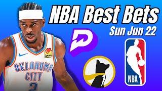 NBA FINALS GAME 7 BEST BETS TODAY!! SUNDAY JUNE 22 On PRIZEPICKS and UNDERDOG IN THE NBA 06/22/25